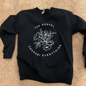 Black crew neck from the Daily Grace Co